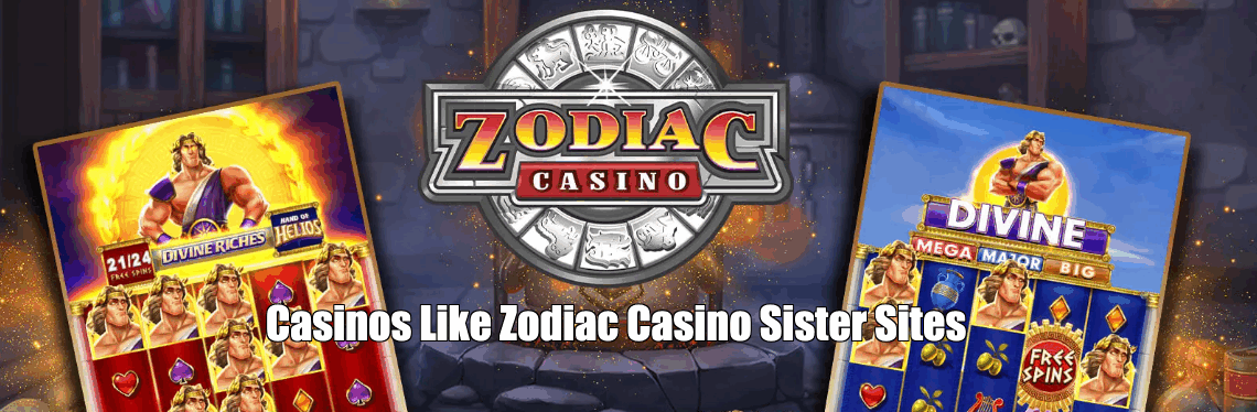 Casinos Like Zodiac Casino | Sister Sites